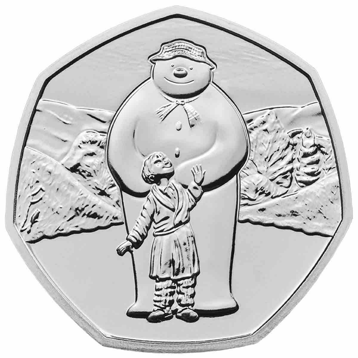United Kingdom 2019 50p The Snowman Brilliant Uncirculated Coin Pack