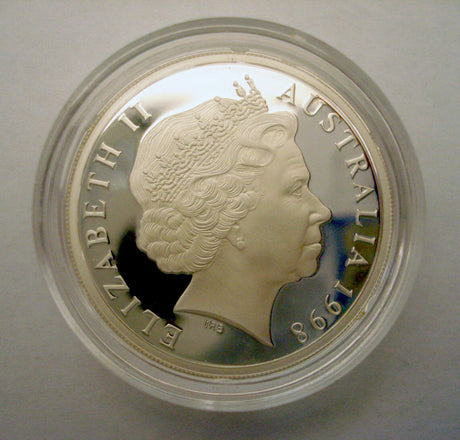 Australia 1998 20 Cent Proof United Nations Silver