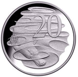 Australia 2020 20 Cent Proof  The 6th Portrait JC Effigy Era Jody Clark Platypus