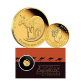 Australia 2021 $2 Uncirculated Mini Roo 0.5g Gold Coin Coin Pack
