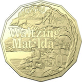 Australia 2020 50 Cent Uncirculated Banjo Paterson's - Waltzing Matilda