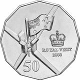 Australia 1966 – 2019 50 Cent Uncirculated Queen Elizabeth II Portrait 7-coin collection