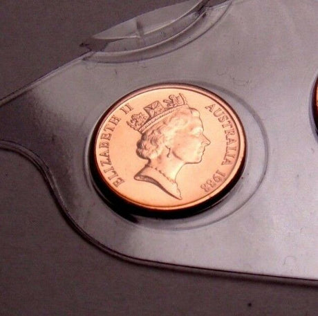 Australia 1988 1 Cent Uncirculated Feather Tail Glider