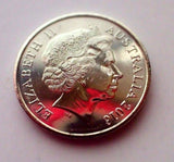 Australia 2016 5 Cent Uncirculated Queen's Head Obverse ex Bag Echidna