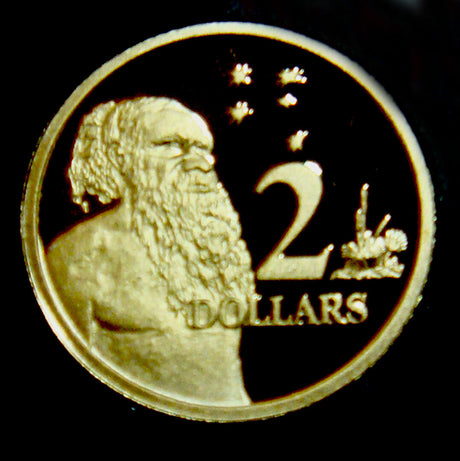 Australia 1997 $2 Proof Aborigine & Southern Cross