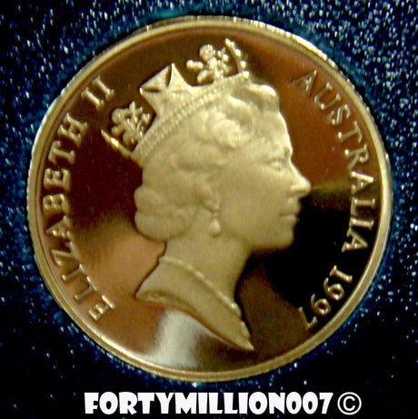 Australia 1997 $1 Proof Sir Charles Kingford Smith Aviator