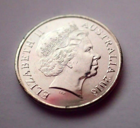 Australia 2016 5 Cent Uncirculated Queen's Head Obverse ex Bag Echidna