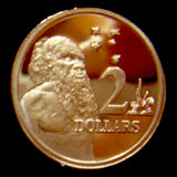 Australia 1990 $2 Proof Aborigine & Southern Cross