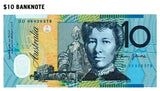Australia 2015 & 2017 $10 Uncirculated Two Generations RBA Folder Banknote