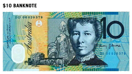 Australia 2015 & 2017 $10 Uncirculated Two Generations RBA Folder Banknote