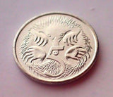 Australia 2016 5 Cent Uncirculated Queen's Head Obverse ex Bag Echidna