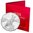 Australia 2018 50 Cent Uncirculated Lunar Year of the Dog Folder RAM