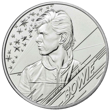 United Kingdom 2020 £5 Brilliant Uncirculated David Bowie Set of 4 Coin Pack