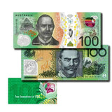 Australia 2020 $100 Two Generations RBA Folder Uncirulated Notes:Old and New
