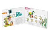 Australia 2019 $1 and $2 Coloured Uncirculated 60th Anniversary of Mr Squiggle and Friends Set