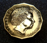 Australia 2000 50 Cent Uncirculated Flag