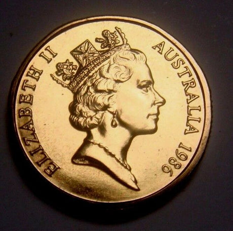 Australia 1986 $1 Uncirculated International Year of Peace