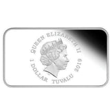 Tuvalu 2019 $1 4 Coin Set Lunar Calendar Coin Series Year of the Pig 1 Oz Silver Proof