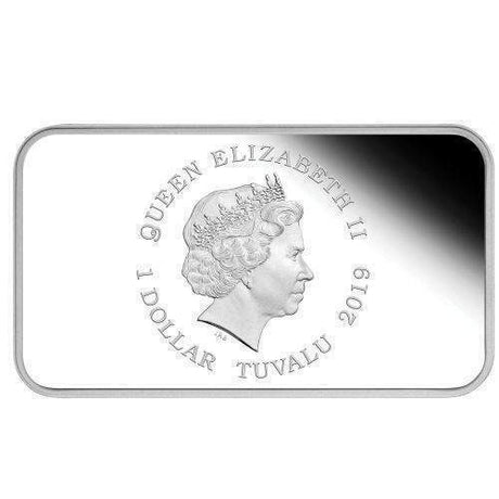 Tuvalu 2019 $1 4 Coin Set Lunar Calendar Coin Series Year of the Pig 1 Oz Silver Proof