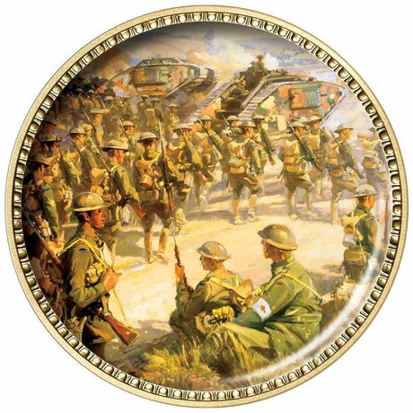 Painting the War Enamel Penny 9-Coin Collection
