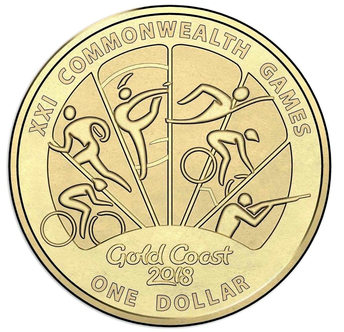Australia 2018 $1 Uncirculated Commonwealth Games #3