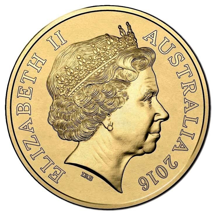 Australia 2016 $1 Uncirculated World Money Fair Mob of Roos Buddy Bear Privy Mark Carded