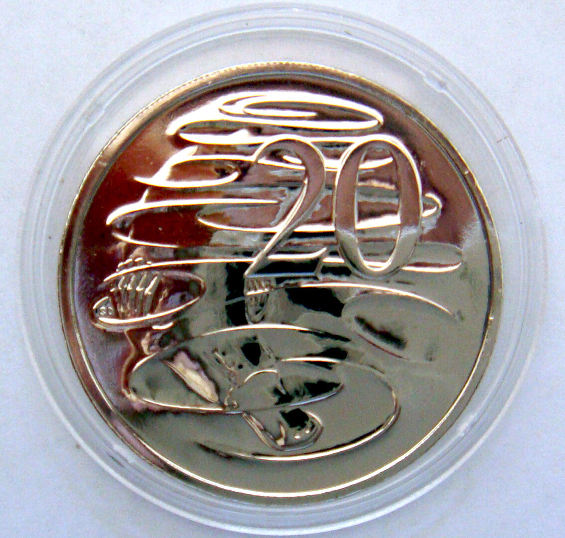 Australia 1989 20 Cent Uncirculated Platypus