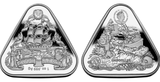 Australia 2020 $1 Uncirculated Zuytdorp 1 Oz Silver Triangular Investment Coin