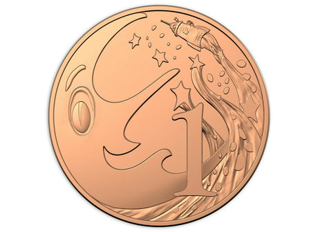 Australia 2019 $1 and $2 Coloured Uncirculated 60th Anniversary of Mr Squiggle and Friends Set