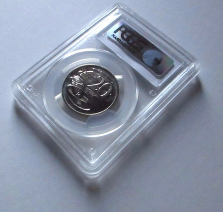 Australia 1981 20 Cent Wavy Legends 3 1/2 Claw  PCGS  MS64 3rd Highest Grade