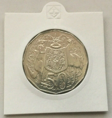 Australia 2018 50 Cent Uncirculated Coat of Arms ex Uncirculatd Set