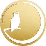 Mongolia 2016 500 Togrog Owl Mongolian Nature Series 1/2 Oz Silver Coin