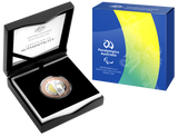 Australia 2020 $5 Australian Paralympic Team Bi-Metallic Selectively Gold Plated Proof Coin 500 Made