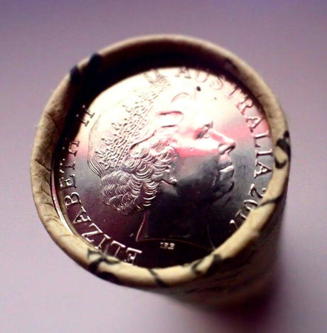 Australia 2017 5 Cent Uncirculated Royal Australian Mint Roll Echidna