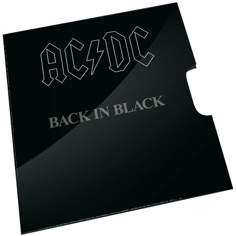 Australia 2020 20 Cents Coloured Uncirculated AC/DC - Back in Black Coloured LP styled