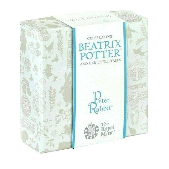 United Kingdom 2019 50p Proof Beatrix Potter-Peter Rabbit Silver