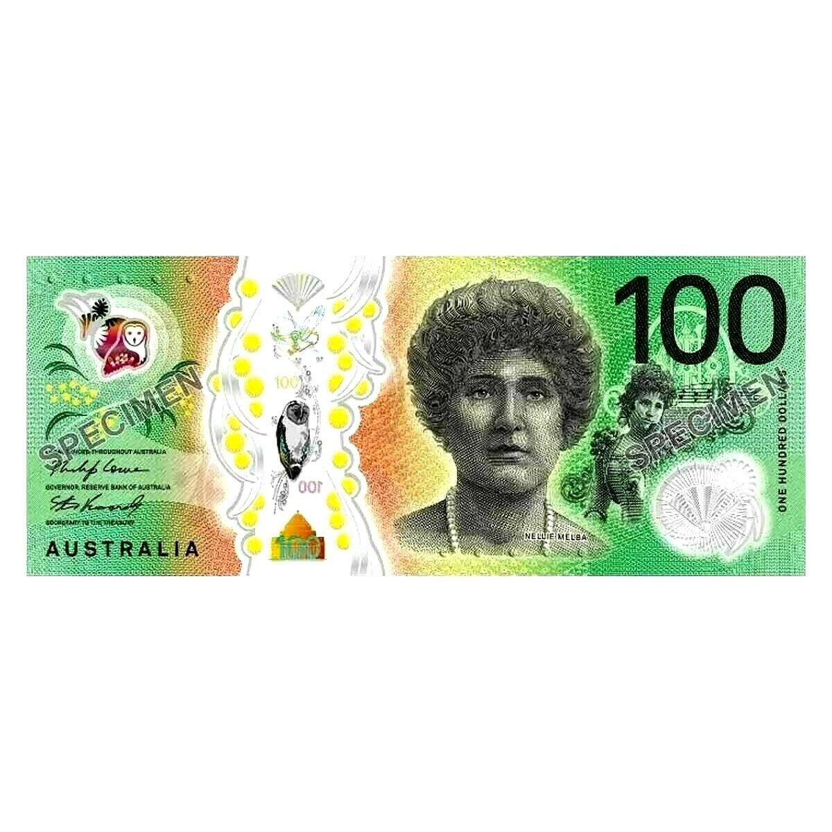 Australia 2020 $100 Uncirculated Next Generation RBA NBanknote