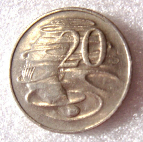 Australia 1981 20 Cent 3 1/2 Claw Circulated Platypus