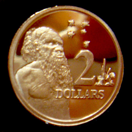 Australia 1994 $2 Proof Aborigine & Southern Cross