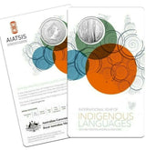 Australia 2019 50 Cent Frosted Uncirculated International Year of Indigenous Languages Carded