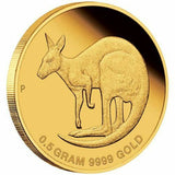 Australia 2021 $2 Uncirculated Mini Roo 0.5g Gold Coin Coin Pack