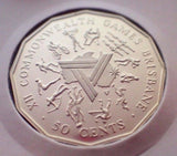 Australia 1982 50 Cent Proof Commonwealth Games