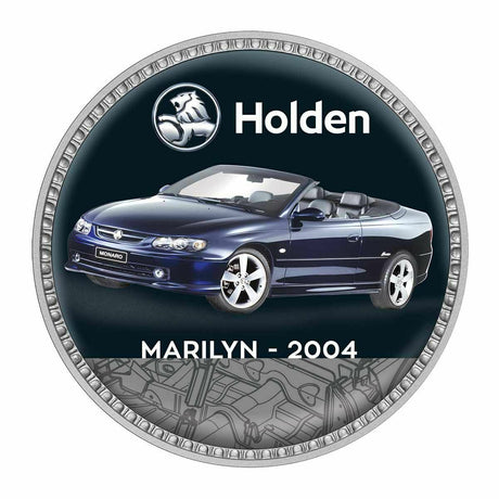 Australia 2019 Holden Concept Car Set Silver Plated Enamel Penny Collection 1969 Made