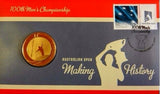 Australia 2012 $5 Uncirculated Tennis Australian Open Stamp and Coin Cover PNC