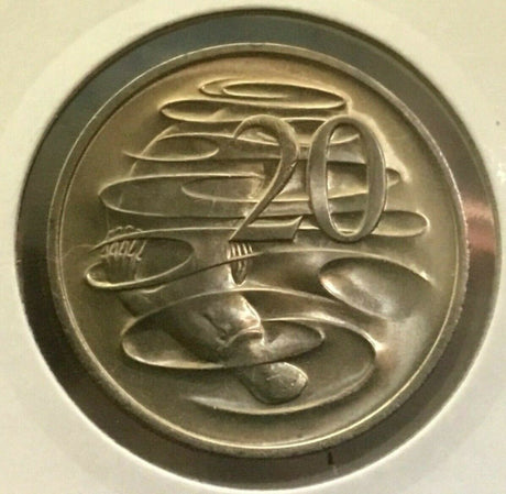 Australia 1977 20 Cent Uncirculated Platypus ex Roll