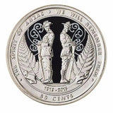 New Zealand: 2015 50 Cent ANZAC First Coloured Coin ex roll