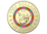 Australia 2019 $1 and $2 Coloured Uncirculated 60th Anniversary of Mr Squiggle and Friends Set