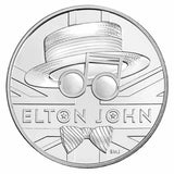 United Kingdom 2020 £5 Elton John BU Sealed Coin Pack