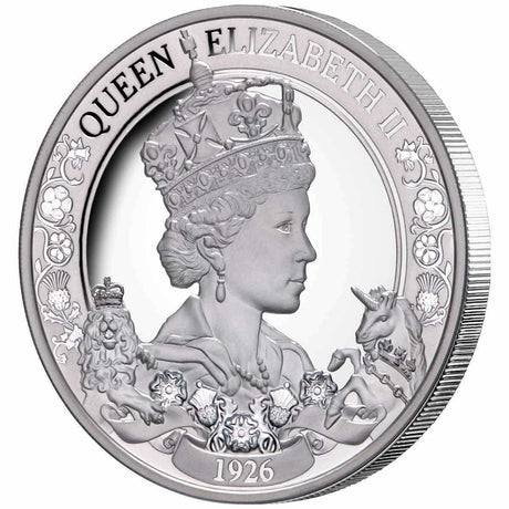 Niue Queen Elizabeth II 95th Birthday 2021 $1 1oz Silver Proof Coin Limited Mint 1000