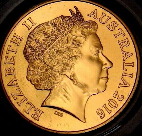 Australia 2016 50 Cent Uncirculated Gold Round Open Day